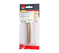 Timco Solo Advanced Hex Head Gold Coach Woodscrews - 10.0 x 100 (2 Pack)