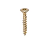 TIMCO Solo Chipboard and Woodscrews - Gold - 4.0 x 25 - Box of 200-40025SOLOC