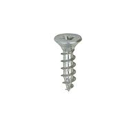 Timco 30012SOLOZ PZ1 CSK BZP Solo Woodscrew 3.0 x 12 - Zinc Plated (Box of 200)