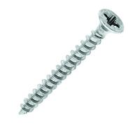 TIMCO Solo Chipboard & Woodscrews - PZ - Double Countersunk 4.0 x 40 - Zinc - Box of 200