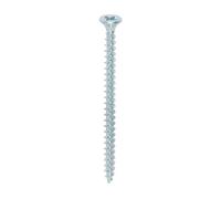 Timco 40060SOLOZ Solo Chipboard & Woodscrews - Pz - Double Countersunk - Zinc 4.0 X 60 Box 200