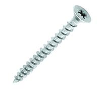 TIMCO Solo Chipboard & Woodscrews - PZ - Double Countersunk 5.0 x 50 - Zinc - Box of 200