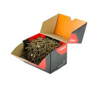 Timco Solo Countersunk Gold Woodscrews - 5.0 X 50 (1000Pcs)