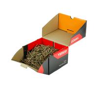 Timco Solo Countersunk Gold Woodscrews (5.0 x 80mm) (1000 Pieces)