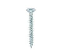 Timco Solo Countersunk Silver Woodscrews - 4.0 X 35 (200Pcs)