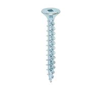 Timco Solo Countersunk Silver Woodscrews - 5.0 X 40 (200Pcs)