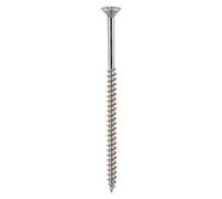 Timco Solo Countersunk Silver Woodscrews - 6.0 X 120 (100Pcs)