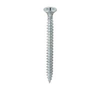 Timco Solo Countersunk Silver Woodscrews - 6.0 X 70 (200Pcs)