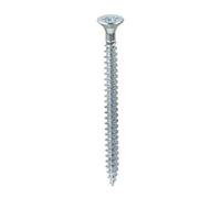 Timco Solo Countersunk Silver Woodscrews - 6.0 X 80 (200Pcs)