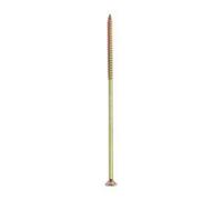 Timco Solo Screw 6.0 X 180mm Carbon Steel Pozi Single Thread Woodscrew Double Countersunk Head For Timber Chipboard Construction