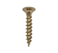 TIMCO Solo Wood Screws 5.0 x 30mm (Pack of 200) - Yellow Zinc Carbon Steel Pozidrive PZ2 Double Countersunk Screws for Timber, MDF, Chipboard & Masonry