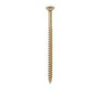 TIMco Solo Woodscrew PZ2 CSK 5.0 x 90mm Zinc/Yell Pass - Box of 100