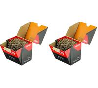 TIMCO Solo Woodscrews Industry Pack - 4.0 x 30mm - Gold (Pack of 2)