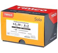 TIMCO Solo Woodscrews Industry Pack - 4.0 x 50mm - Gold