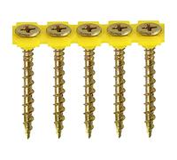 TIMco Solo Yellow Phillips PH2 Collated Flooring Screw 4.2 x 40mm 1000 Box