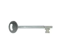 Timco SPAREPLK Press Lock Spare Keys - Zinc Plain Bag 5