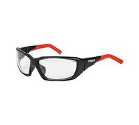 Timco 770401 Sports Style Safety Glasses - With Adjustable Temples - Clear One Size