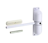 Timco Spring Door Closer, Epoxy White, 68Kg Capacity