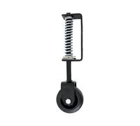 Timco Spring Loaded Field Gate Wheel Heavy Duty Black - 370mm