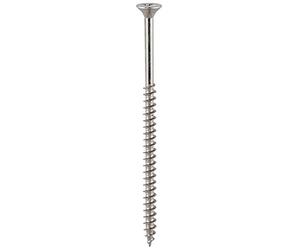 TIMCO SQ2 CSK BZP Solo Woodscrews - 4.0 x 20 - Zinc Plated - Box of 200
