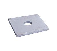 TIMCO Square Plate Washers Silver - M16 x 50 x 50 x 3