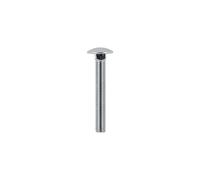 Timco Stainless Steel Dome Head Carriage Bolts (Silver) - M12 x 75mm (5 Pack Bag)