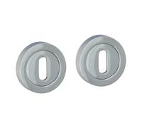 Timco Standard Profile Escutcheon - Polished Chrome Blister Pack 1 200876