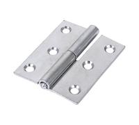 Timco Steel 457 Pattern Right Hand Lift Off Hinge - 75 x 62 x 2mm (Bright Zinc) (2 Pack)