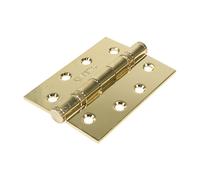 TIMco Steel BB Hinge E. Brass 102 x 76 Box 2