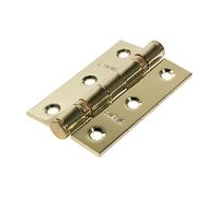 TIMco Steel BB Hinge E. Brass 76 x 51 Box 2