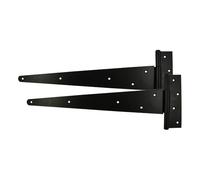Timco STH16B Pair Of Strong Tee Hinges - Black 16in