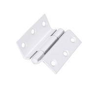 Veto Stormproof Hinge 1951 Pattern Steel 63 x 58 x 1.8mm Epoxy White (2 Pack)