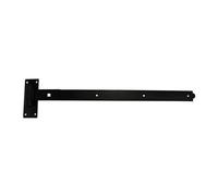 Timco Straight Band & Hook On Plates Hinges Black - 750mm
