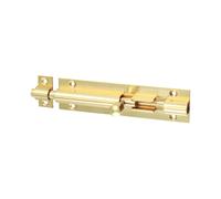 Timco Straight Barrel Bolt - Polished Brass TIMpac 1 200328P