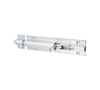 Timco Straight Barrel Bolt Satin Chrome - 100 X 25mm