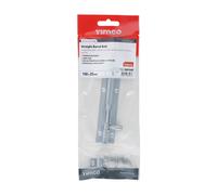 Timco Straight Barrel Bolt - Satin Chrome TIMpac 1 200164P