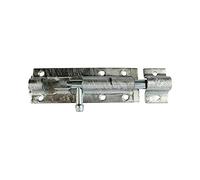 TIMCO Straight Tower Bolt - Hot Dipped Galvanised - 3" - Great for securing Flush Fitting Gates and shed Doors in a Closed Position, Adding Increased Security.