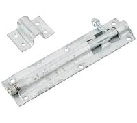 TIMCO Straight Tower Bolt - Hot Dipped Galvanised - 6" - One bolt in a pack.