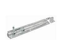 Timco Straight Tower Bolt - Hot Dipped Galvanised (Size 10" - 1 Each) in Silver Timco Silver