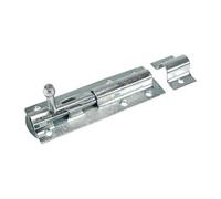 Timco Straight Tower Bolt Silver - 3"