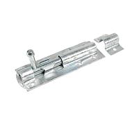 TIMCO Straight Tower Bolt - Zinc - 4" - Great for securing Flush Fitting Gates and shed Doors in a Closed Position, Adding Increased Security - One Bolt in a Pack.