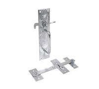 Timco Suffolk Latch - Medium Duty - Hot Dipped Galvanised in Silver Timco Silver