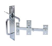 Timco Suffolk Latch - Medium Duty - Zinc (Size 205 x 45mm - 1 Each) in Silver Timco Silver