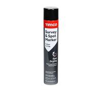 Timco Survey & Spot Marker - Black (Size 750ml - 1 Each) Timco Black