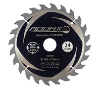 Timco T1903024 Handheld Cordless Circular Saw Blade 190 X 30 X 24T Clamshell 1