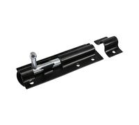 Timco TBS3BB Straight Tower Bolt - Black 3in Plain Bag 1
