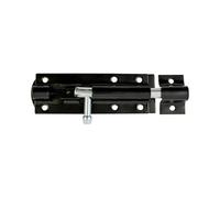 TIMCO Straight Tower Bolt Black - TBS6BP- you get 6