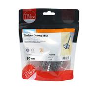 Timco TCD50B Timber Connectors - Double Sided - Galvanised 50Mm / M12 TIMbag 15