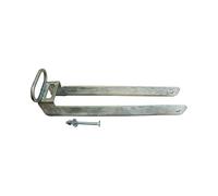 Timco TGLH450GTaurus Throw-Over Gate Loop with Lifting Handle - Hot Dipped Galvanised - 450mm