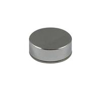 TIMCO Threaded Screw Caps Solid Brass Polished Chrome - 16mm